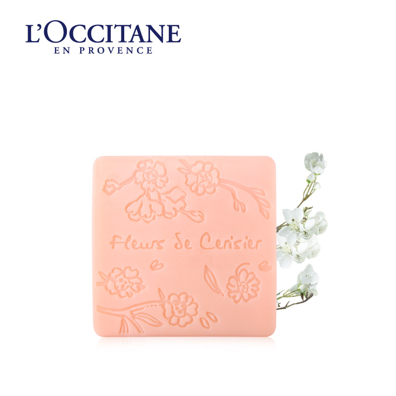 L'occitane/欧舒丹甜蜜樱花香皂75g
