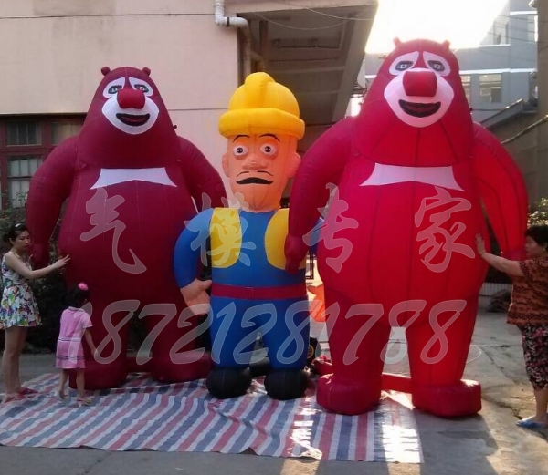 Bald Strong Air Die Bear Ii Inflatable Bear Large Large Empty Floating man Occasional Customised Hyper 2 m 2 m 3 m 4 m 5 m 5 m 6 m