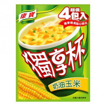 康宝 独享杯汤盒装(4入)台湾官网直邮进口