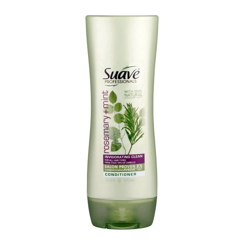 正品原装进口美国suave/丝华芙活力营养护发素373ml薄荷迷迭香型