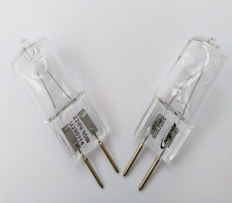 G6 35 220V 35w 50w Crystal lamp bulb Halogen bulb No stent proof explosion proof long life warm light