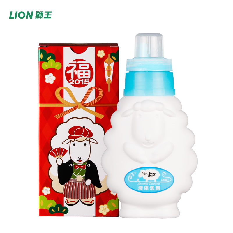 日本正品LION/狮王 TOP洗衣液 宝宝洗衣液400ml