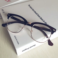 Gương chiếu hậu bằng kính nửa khung mới 2018 Gương kính trang trí hipster cổ điển có thể được trang bị kính quang cận thị gucci sơn tùng