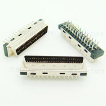 运腾 MDD50M-A-180 SCSI50公直插板端连接器 HPDB50公PCB接插件