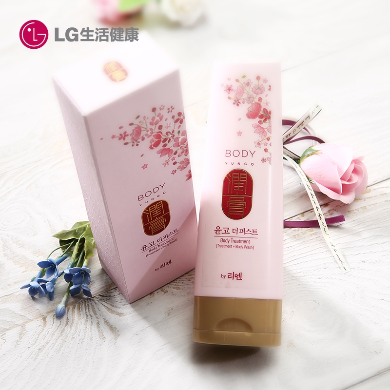 韩国LG官方正品 ReEn/睿嫣 润膏身体护理沐浴乳200ml保湿滋润包邮