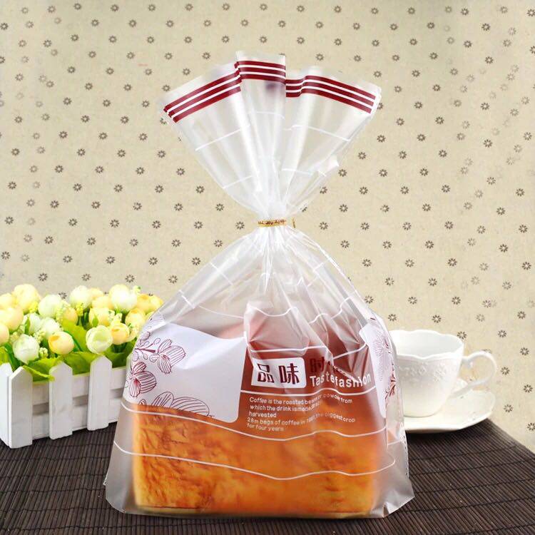 30*33 8 Taste Fashion Frosted Bread Bags Pastry Bags Biscuit Bags Toast Bags Food Packaging Bags 100pcs