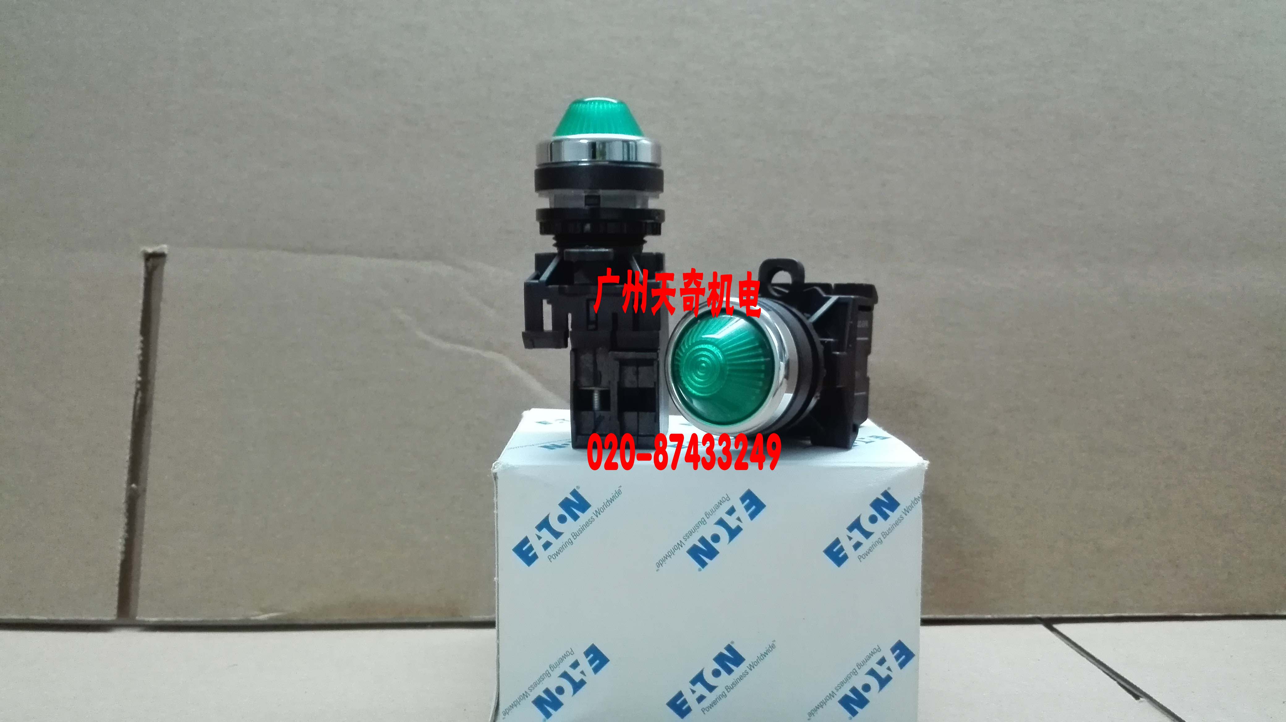 New EATON Cone Indicator A22-RL-GN EF