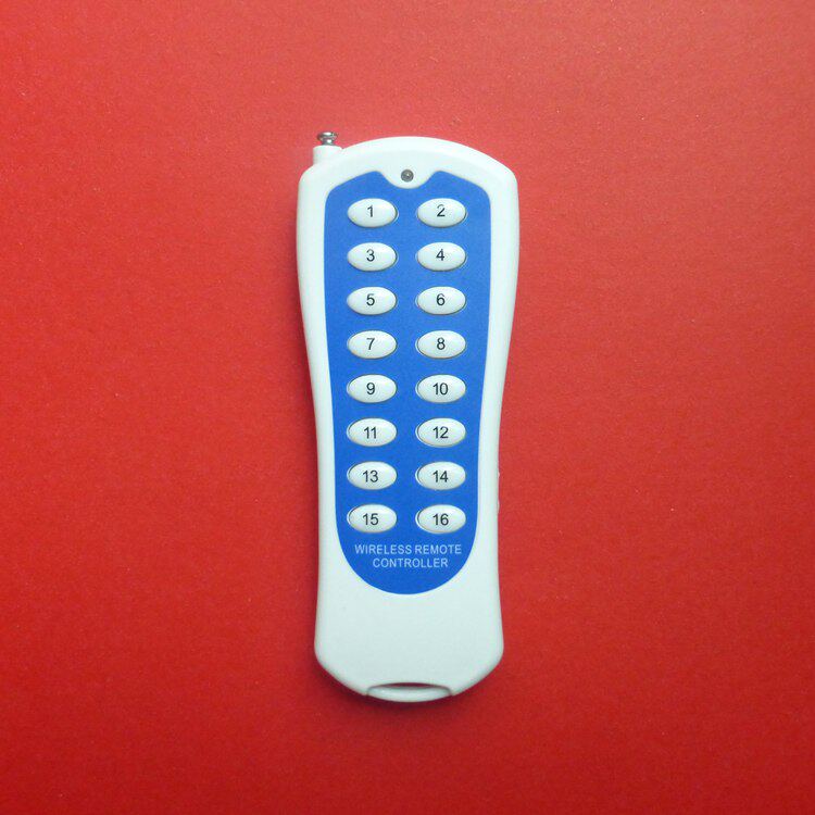315M medium power 16 key wireless remote control 16 key fixed code welding code long distance wireless transmitter 16B