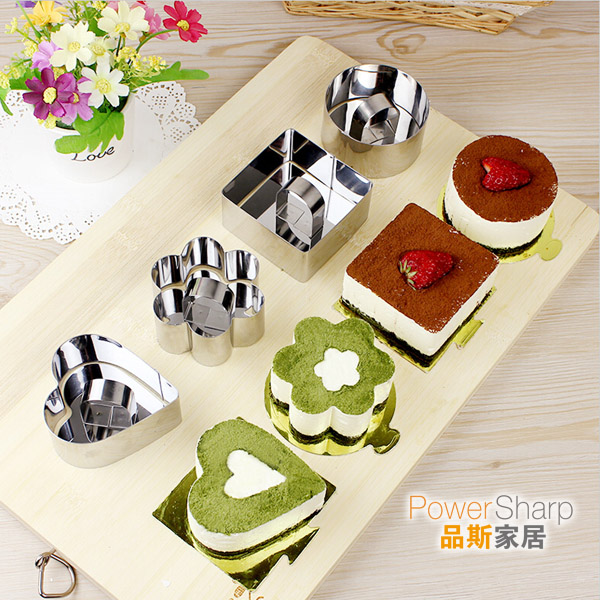 Kitchen Catering Appliance Baking Dies Suit Cookies Die Cake Ring Mousse Pastry Circle Cake Mold-Taobao