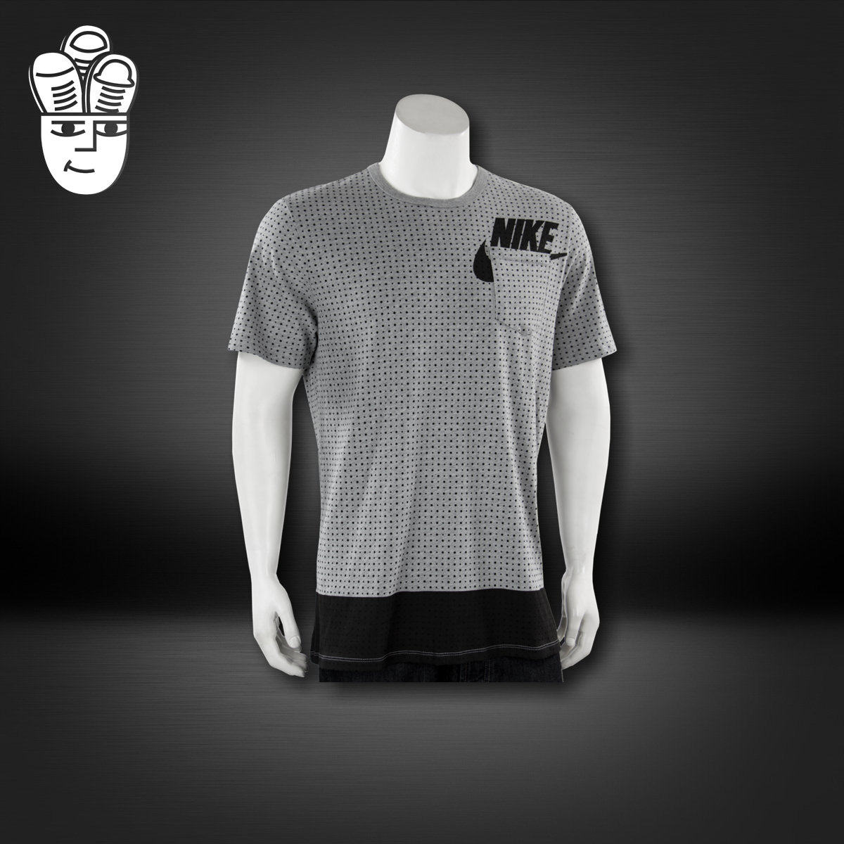 Nike Bonded Dot Futura T-Shirt 耐克男子运动短袖 T恤