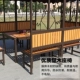 Gazebo Sân ngoài trời Biệt thự Sân vườn Gỗ che nắng Gỗ nội thất ngoài trời Nhà gỗ Bốn góc hình lục giác - Bàn ghế ngoài trời / sân bàn ăn ngoài trời đẹp Bàn ghế ngoài trời / sân