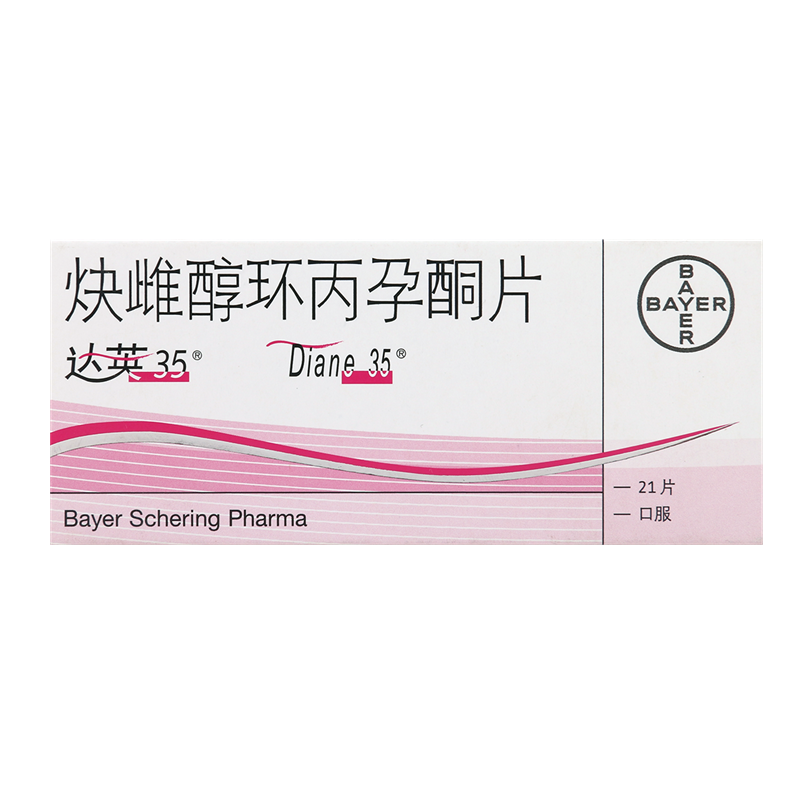 达英 达英-35 炔雌醇环丙孕酮片 21片/盒