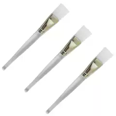 Crystal transparent rod Mask brush Brush Makeup brush Homemade soft film powder DIY mask tool