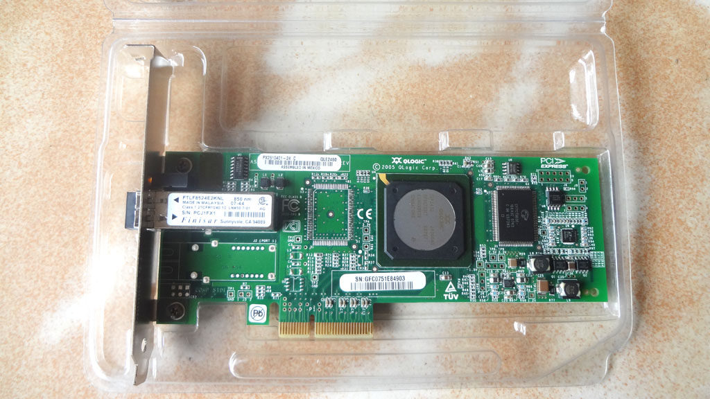 New IBM LPE11000 4GB HBA Single-mouth optical fiber network 43W7510 43W7510 39R6526 39R6 39R6