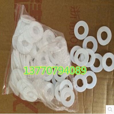 Pressure gauge bimetal thermometer tetrafluoro gasket copper gasket sealing gasket anti-corrosion high temperature gasket