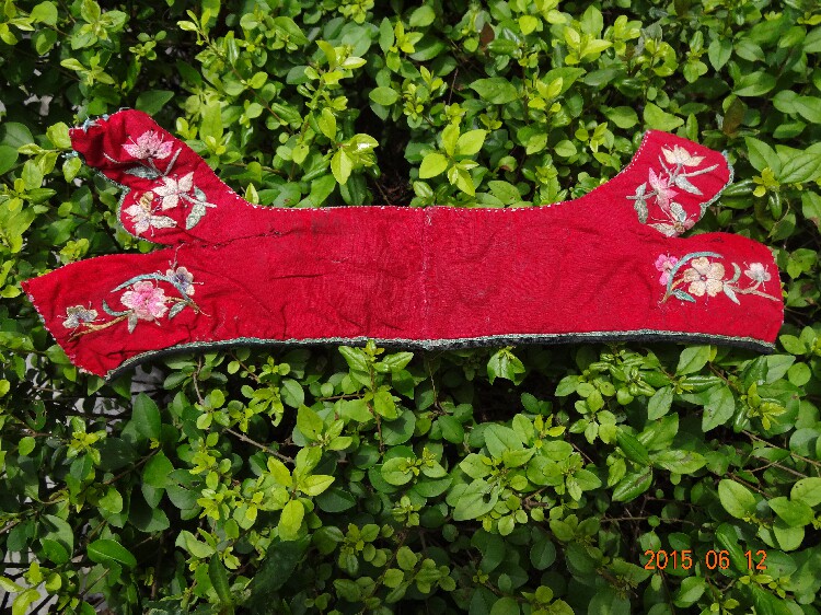 Pure hand embroidery embroidery embroidery old embroidery national embroidery * Flower embroidery 113