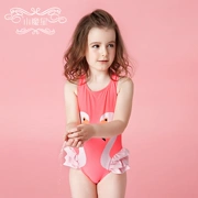 Đồ bơi trẻ em cho bé gái Đồ bơi trẻ em lớn Bộ đồ bơi một mảnh hình tam giác màu đỏ Đồ bơi trẻ em dễ thương