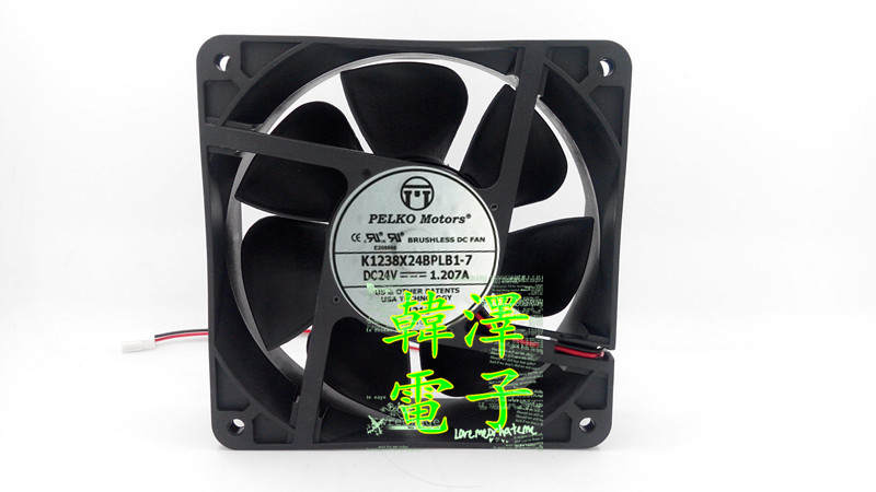 Brand new Piers PELKO MOTORS K1238X24BPLB1-7 24V 1207 A frequency inverter fan