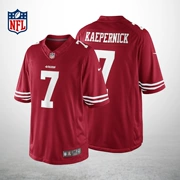 Áo phông NFL San Francisco 49ers 7 Quần áo bóng bầu dục Kaepernick chính thức được ủy quyền cho quần áo bóng đá Mỹ