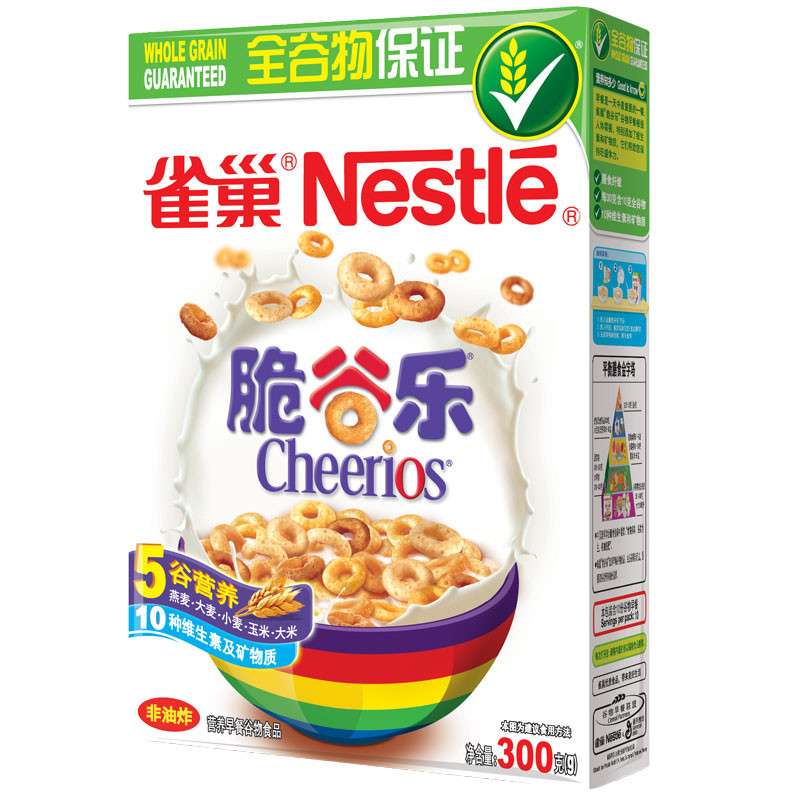 【苏宁易购】雀巢（Nestle）脆谷乐谷物早餐300g