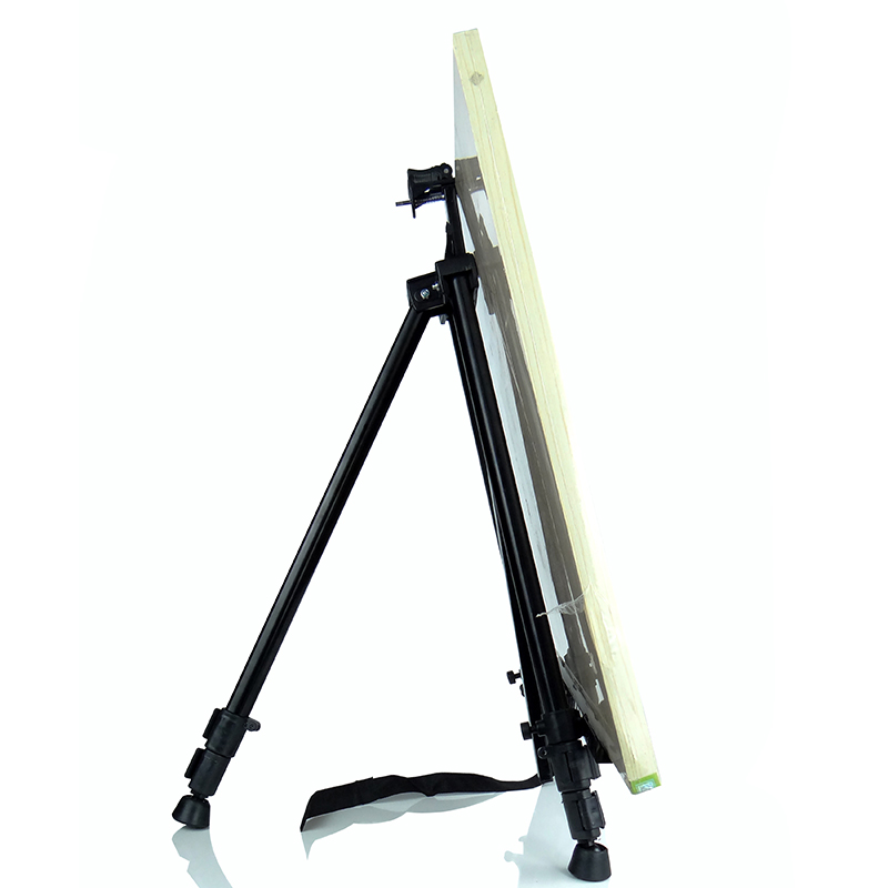 1 66m thickness metal folding iron painting frame Paint panel bracket Triangle Fluorescent Plate Display Frame