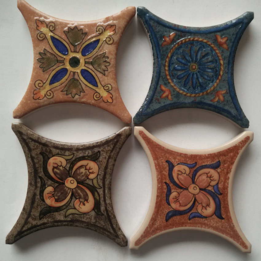 73*73mm round corner corner flower with 500mm round corner antique brick round corner brick 7 3*7 3 corner flower piece