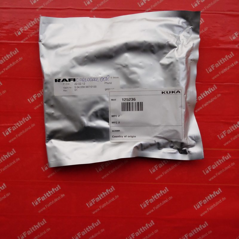 KUKA 00-125-236 KUKA NEW ROBOT WITH MFC 2 CARD MFC2 00125236-Taobao