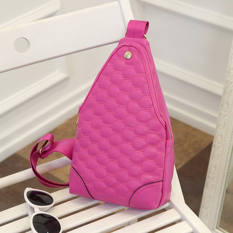 Chest Bag Woman New Casual Lady Korea Korean Version Tide Fashion Women's Chest Front bag Oblique Cross Bag brief Personality Women Bag