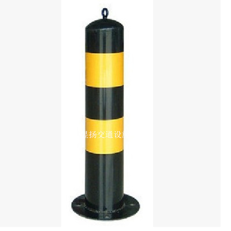 Fixed road pile warning column Split road column Anti-collision column Reflective column Iron road pile Parking lot warning column