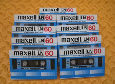 MAXELL/Wansheng LN60 новый 60-минутный репитер ленточной обучающей машины с пустой лентой