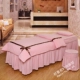 Beauty khăn trải giường gia đình bốn nhỏ gọn giường màu bông rửa massage bedspread rắn châu Âu bao gồm các thẩm mỹ viện mục vụ - Trang bị tấm