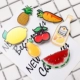 Phiên bản tiếng Hàn của pin khóa thời trang hoạt hình dễ thương huy hiệu cổ áo kim trang sức huy chương trâm cài phụ nữ nam - Trâm cài