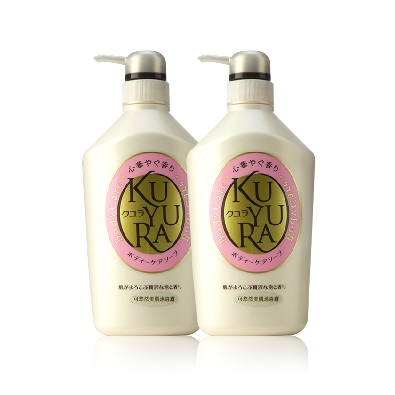 【天猫超市】资生堂可悠然沐浴露欣怡幽香泡沫丰富550ml*2套装