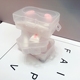 Phim hoạt hình dễ thương mô phỏng kem mini siêu nhỏ hộp làm đẹp cận thị kính áp tròng đồng hành hộp chia hộp - Kính râm kính cận thời trang Kính râm