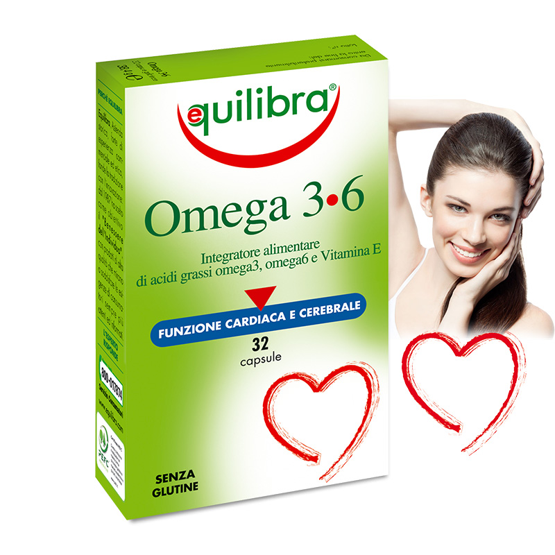 equilibra深海鱼油软胶囊32粒Omega3.6 首创缓解痛经降三高抗氧化