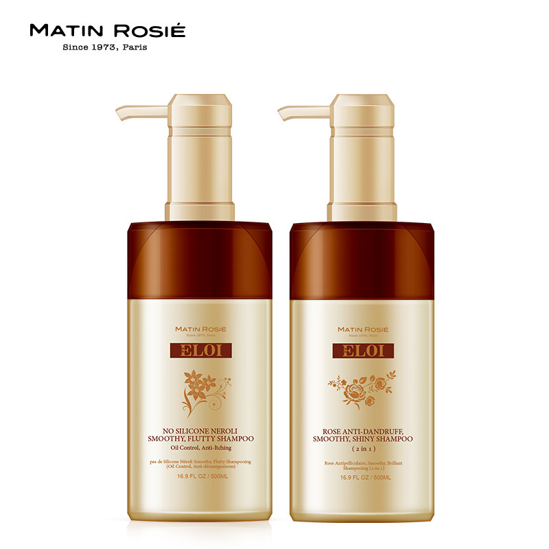 氨基酸橙花柔顺洗发水无硅油玫瑰去屑洗发露洗发膏男女