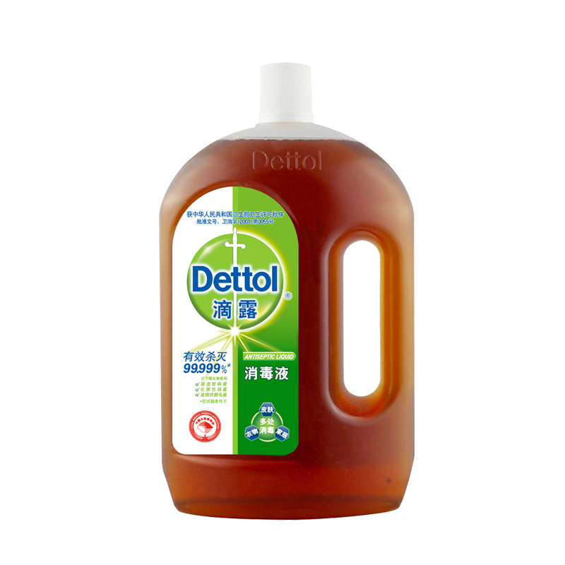 滴露 消毒液1.8L 皮肤衣物家居杀菌除菌 预防流感