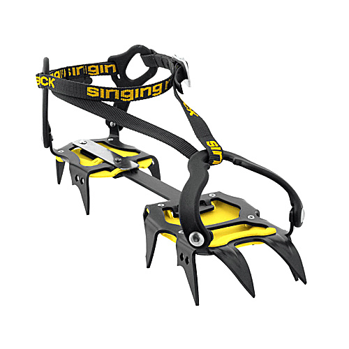Singling Rock Fakir Crampons Czech Republic of origin All tied flat teeth Walking Ice Paw Spot