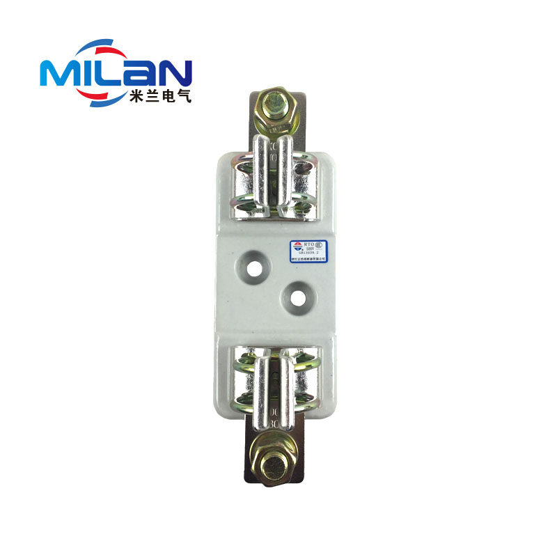 Filled closed tube fuse base RTO-600A RT0-600A base