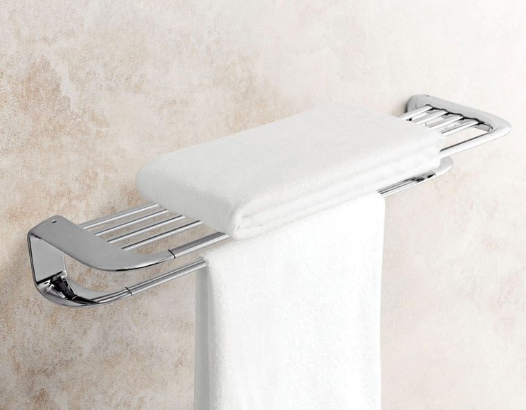 Kohler Hardware Pendant K-37062T-CP Orrey 24 inch double bath towel rack Kohler bath towel pole bath towel