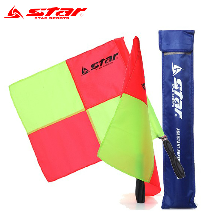 Skadden referees are equipped with soccer player flag patrol flag signal flag competition-specific SA220 Yingtu ESA920