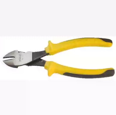 STANLEY Stanley tools oblique mouth pliers Two-color handle oblique mouth pliers 6 inch 7 inch partial mouth pliers Hardware tools