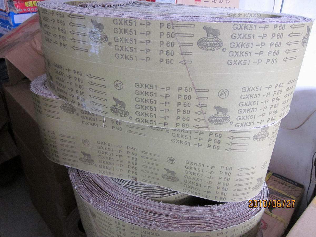 Rhino sand belt GXK51-P powerful hard cloth sand with polished woodworking sand belt 1524 * 175 36#-600 #
