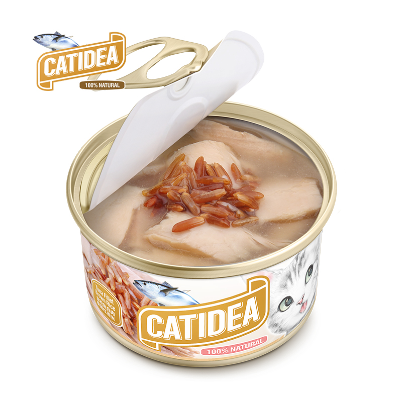 猫乐适猫罐头85g猫咪湿粮泰国进口白肉猫零食幼猫妙鲜包4罐包邮