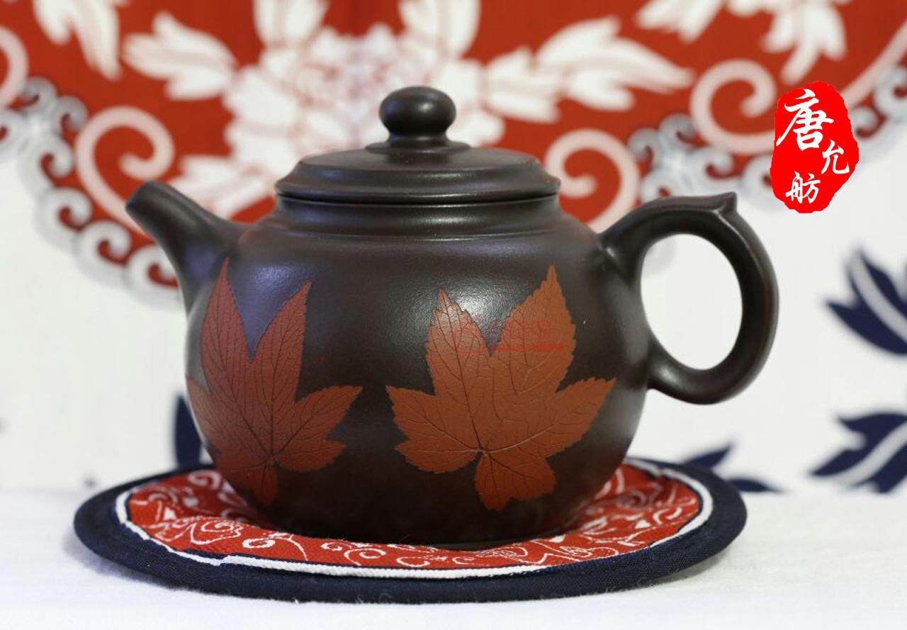 華泰茶荘 朱泥紫砂茶壺 恵芳手作り 小朱急須 台湾購入 【公式通販】