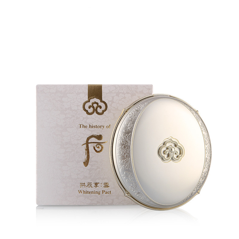 The history of whoo/后拱辰享雪美白玉凝防晒粉饼13gSPF45/PA+++