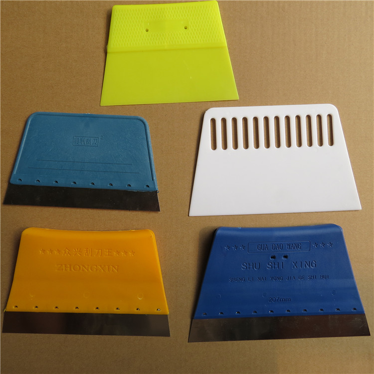 Zhongxing scraper king batch soil scraper thickened double-layer torch list scraper Mingli wallpaper plastic scraper putty knife single-sided