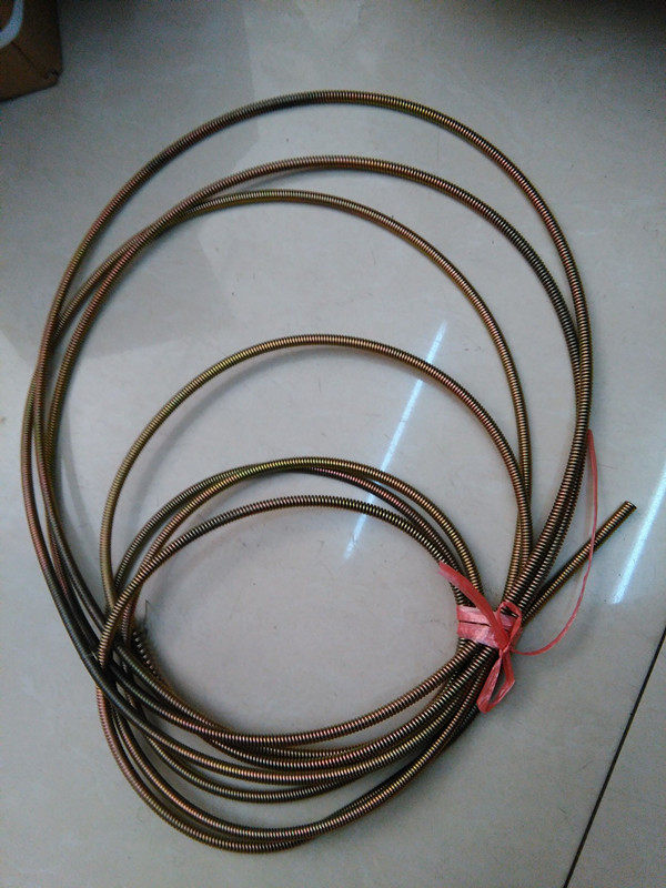 Panda Card God Dragon Card GQ75 Type Pipe Clear Machine Accessories Small electric dredge small spring flexible shaft