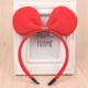 Hàn Quốc headband headband headband mũ đỏ Lễ hội dễ thương phụ kiện dễ thương Mickey kẹp tóc tai - Phụ kiện tóc