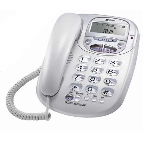 Step high seater HCD6033 Call display without wear large button Hocket Fixed rope telephone